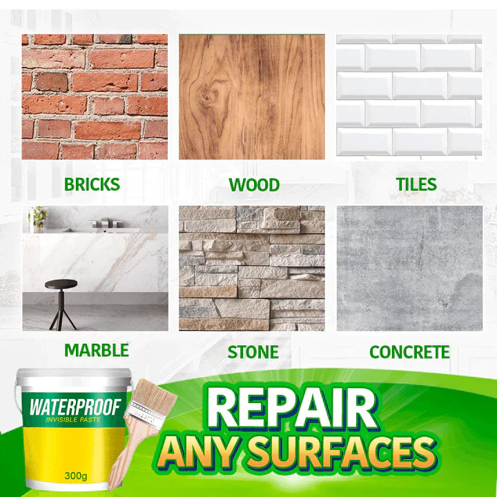 Vandtæt Dichtningsmiddel Transparent Gummieret Reparation 100% Vandtæt-4