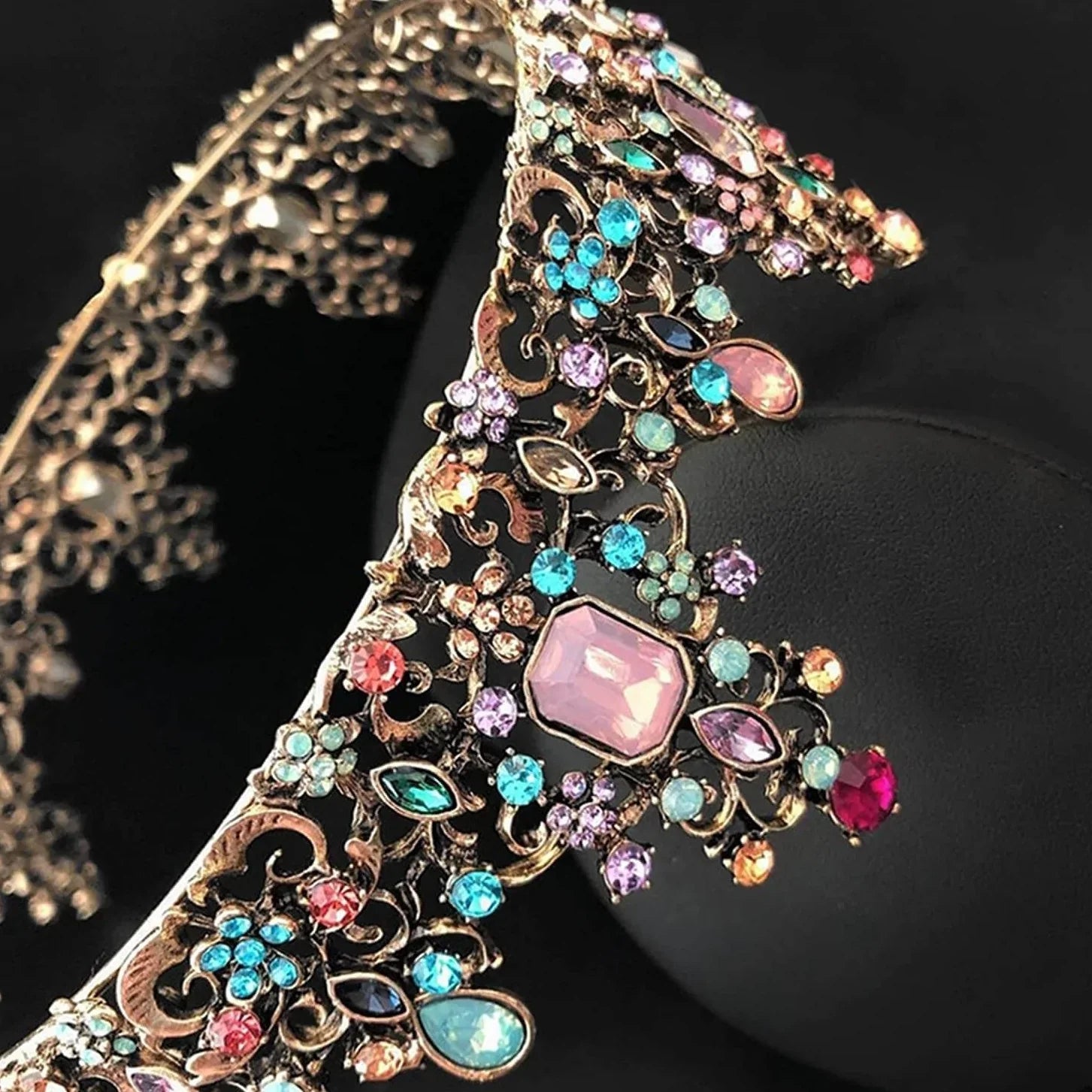 Barok-dronningekrone med juveler