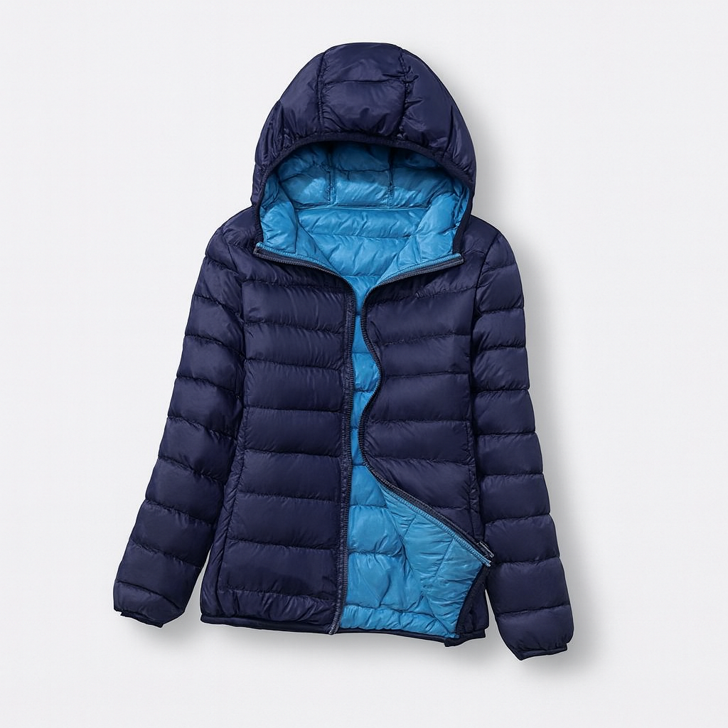 Dame Hættejakke Vinterstil 6