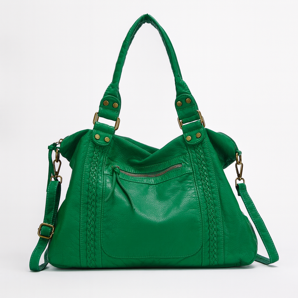 Unisex Vintage Skoletaske Hobo Stil 3