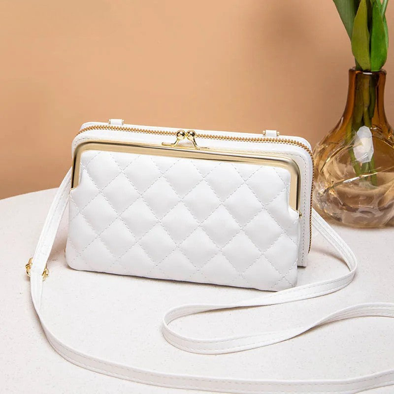 Dame Crossbody Taske Moderne Vegansk Læder 2