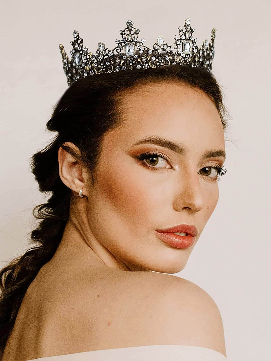 Barok-dronningekrone med juveler