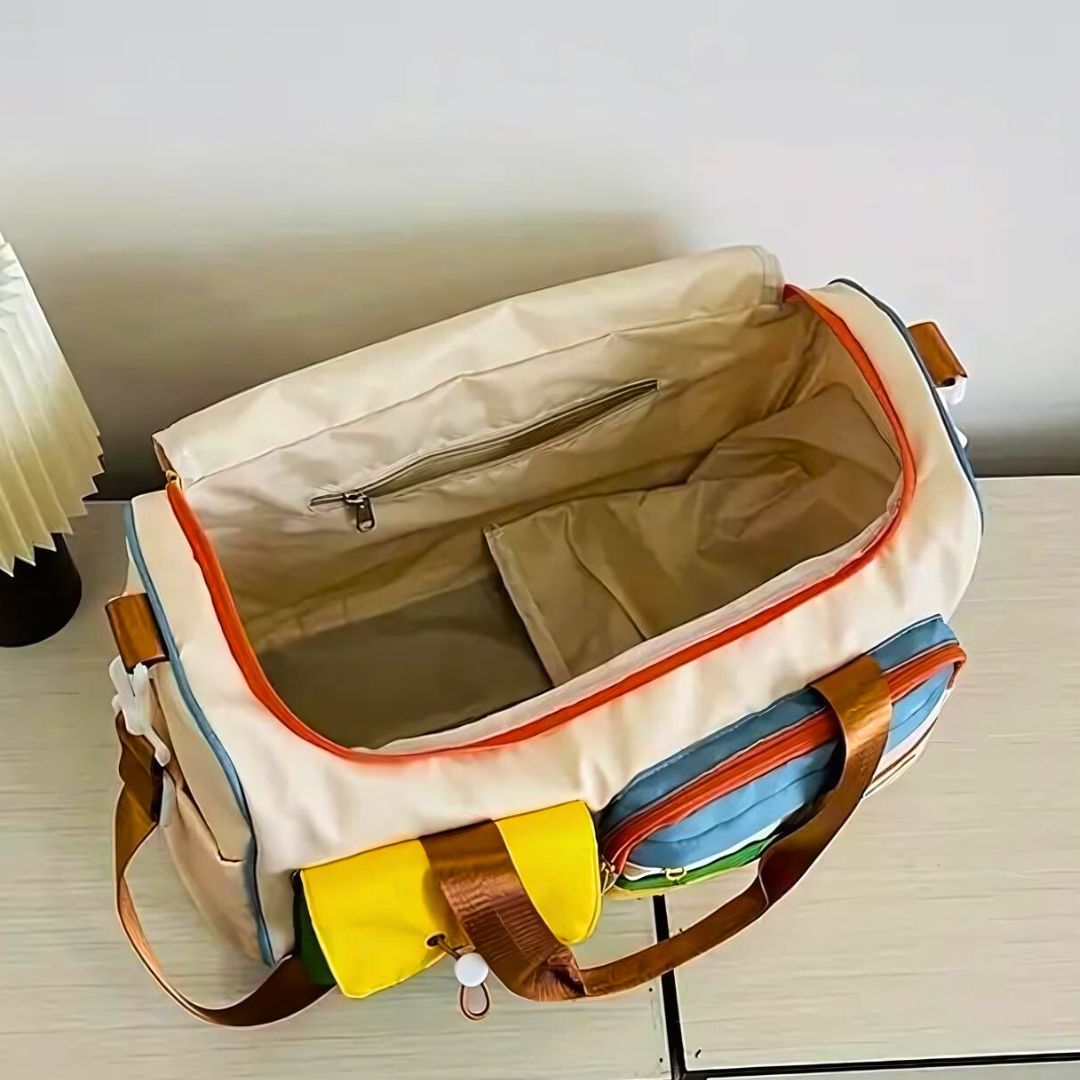 Dame Weekendtaske Multifunktionel Holdbart Stof 2