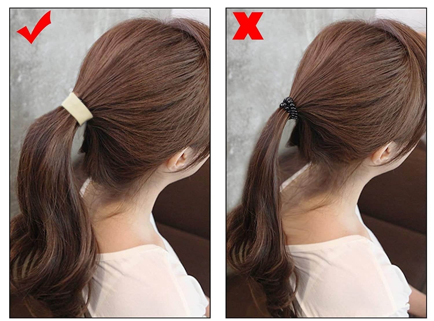 Elastisk silikone hestehale