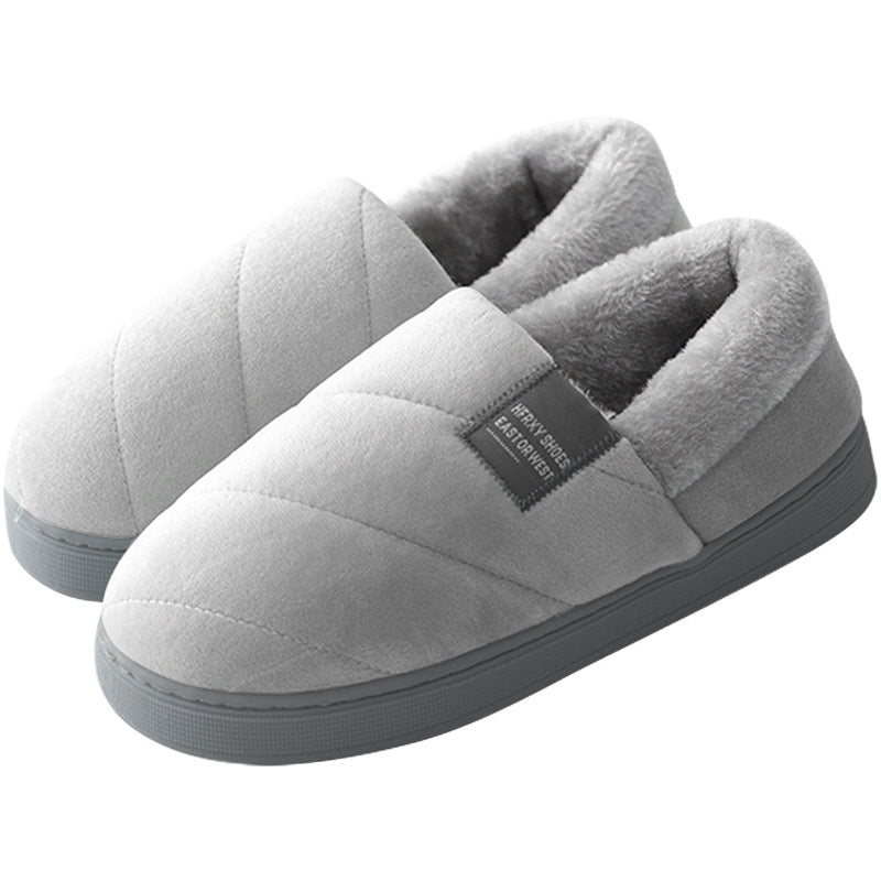 Skridsikre pelstøfler til mænd