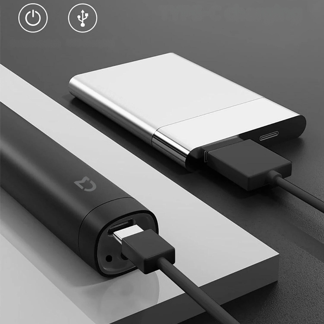 3-i-1 genopladelig hårklipper og barbermaskine