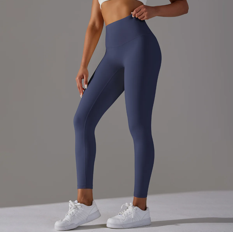 Højtaljede fitness-leggings