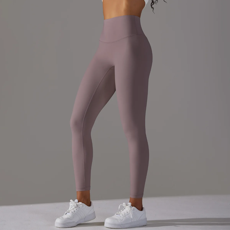 Højtaljede fitness-leggings