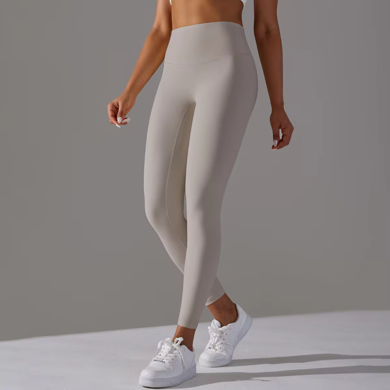Højtaljede fitness-leggings