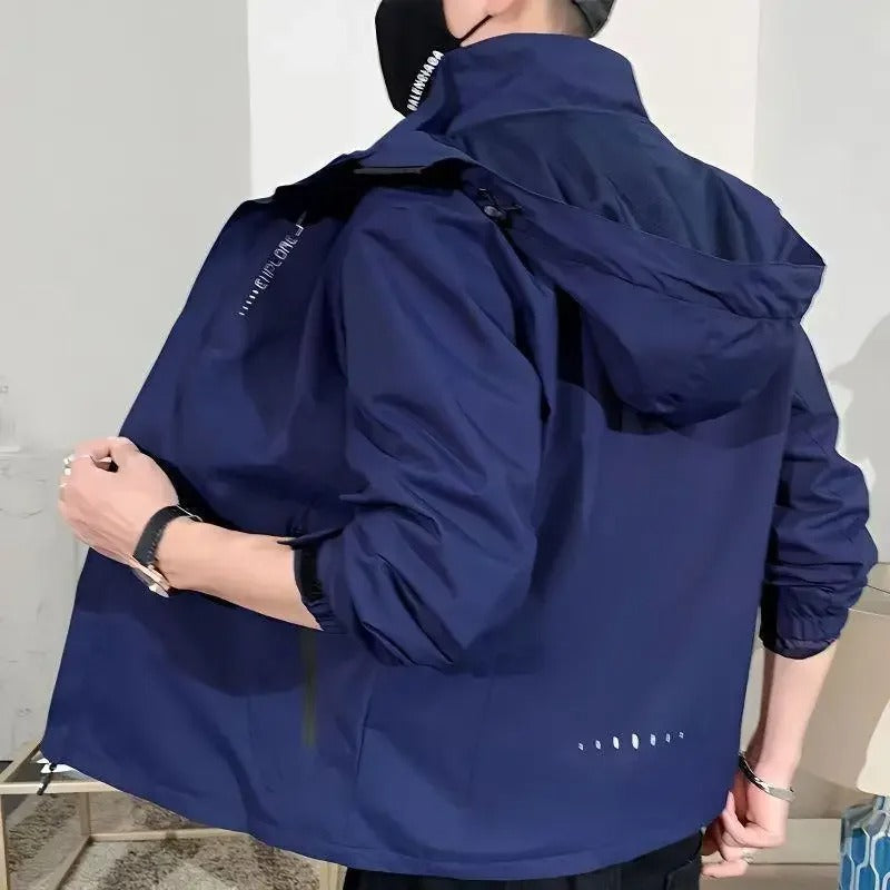 Vandtæt letvægtsregnjakke