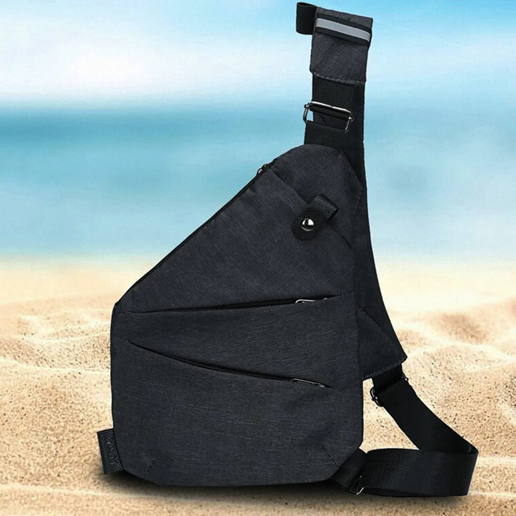 Tyverisikret crossbody-taske