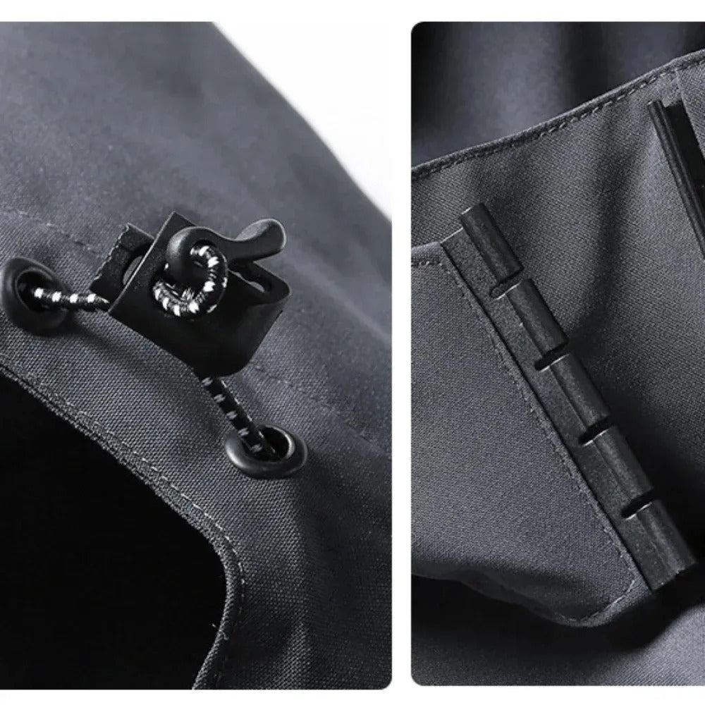 Vandtæt letvægtsregnjakke