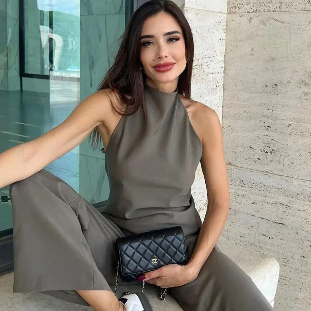 Vintage tank top og bukser til kvinder