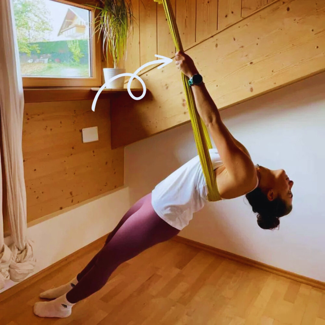 Aerial Yoga Hængematte Justerbar Polyester
